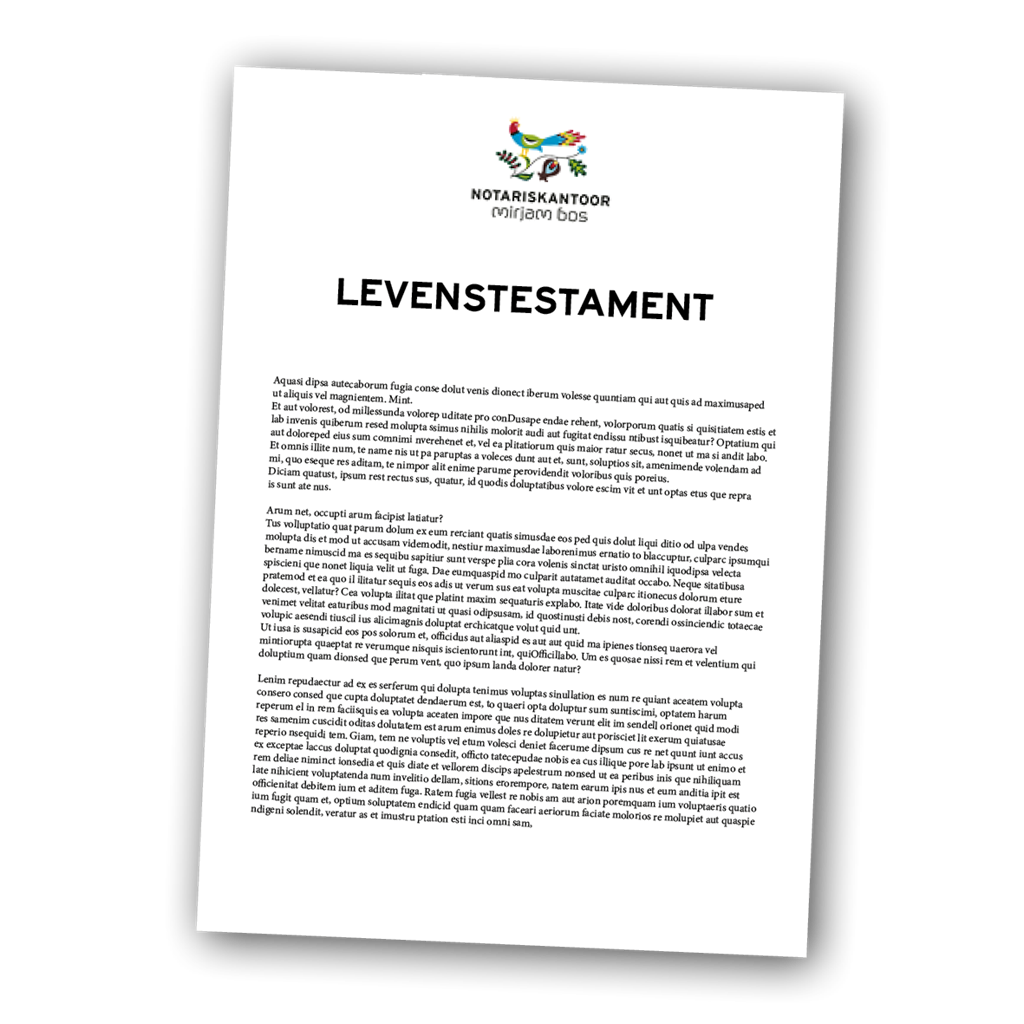 Levenstestament